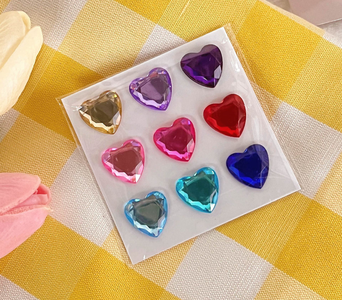 Heart Diamond Stickers