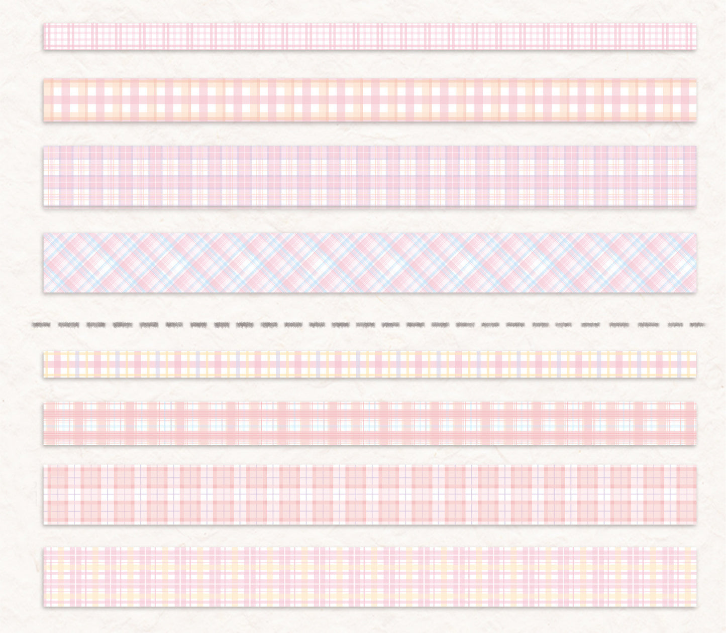 Plaid Washi Tape Set