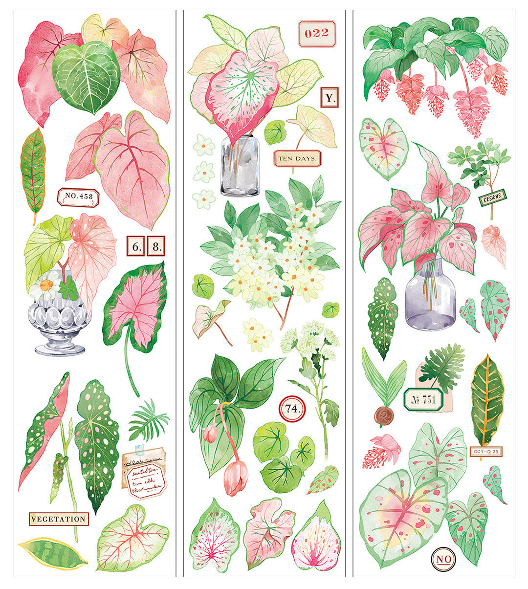 Savage Growth PET Stickers