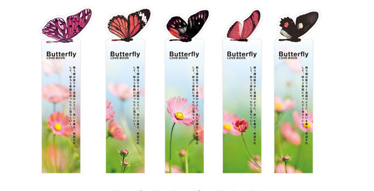 Butterfly Bookmark Set