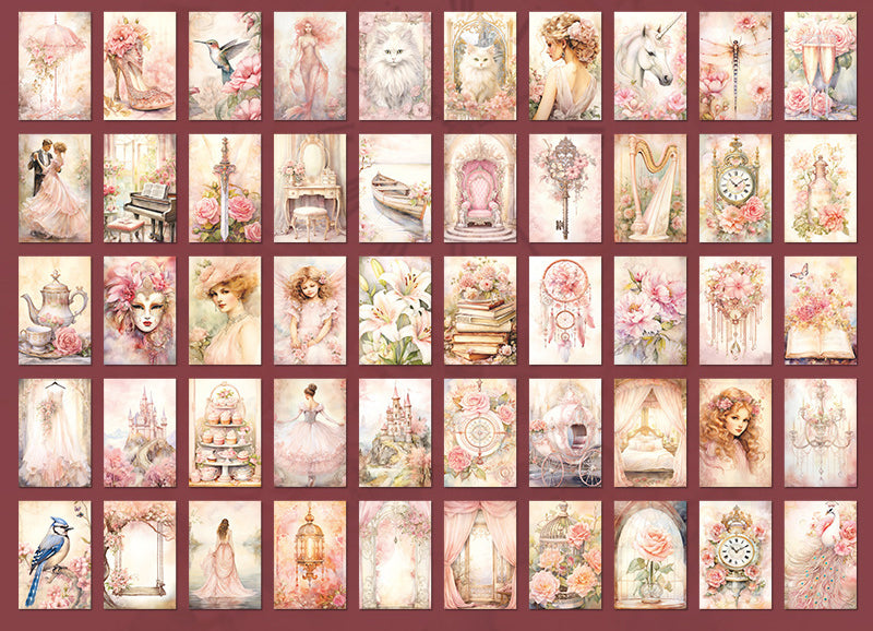 Romantic Preface Mini Stickers Book
