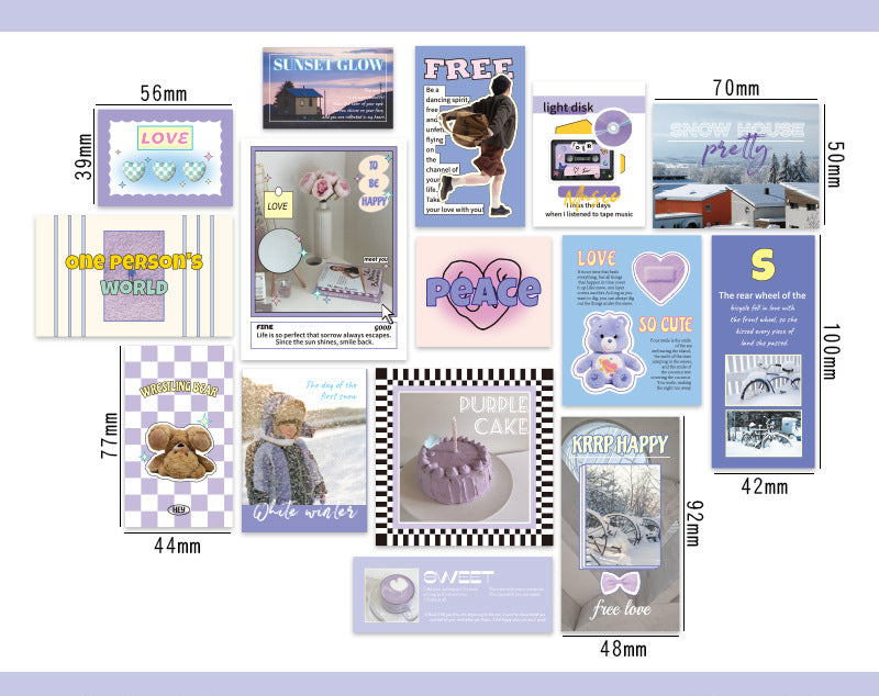 Space Time Mail Stickers Pack