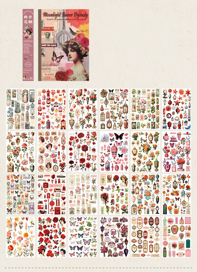 Nostalgic Journal Series Stickers Book