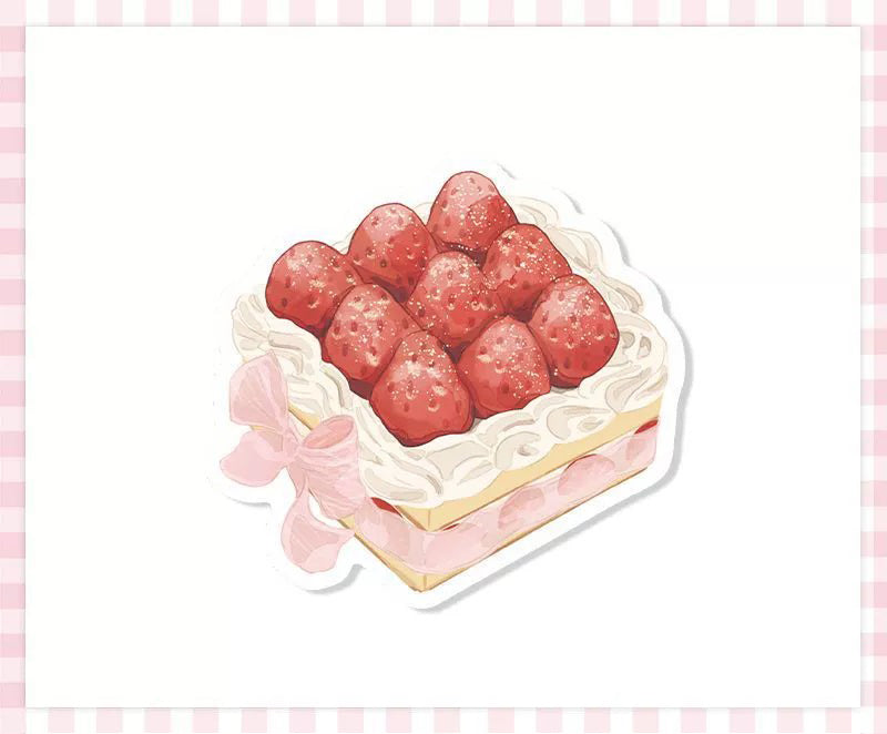 Pink Cake Sticky Notes