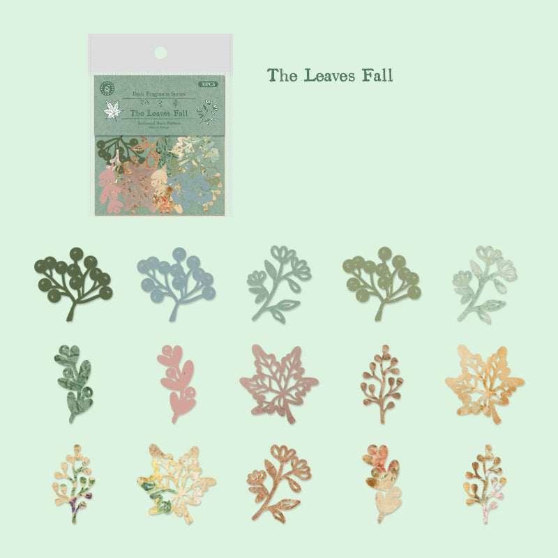 Dark Fragrance Series Paper Material