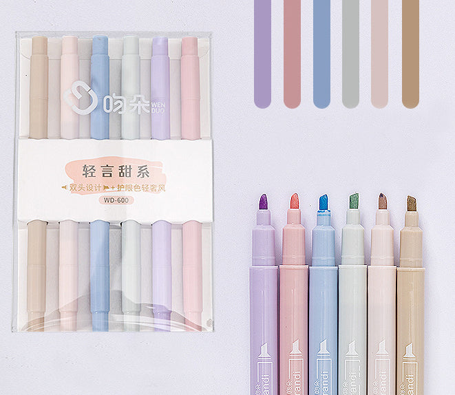 Morandi Highlighter Set