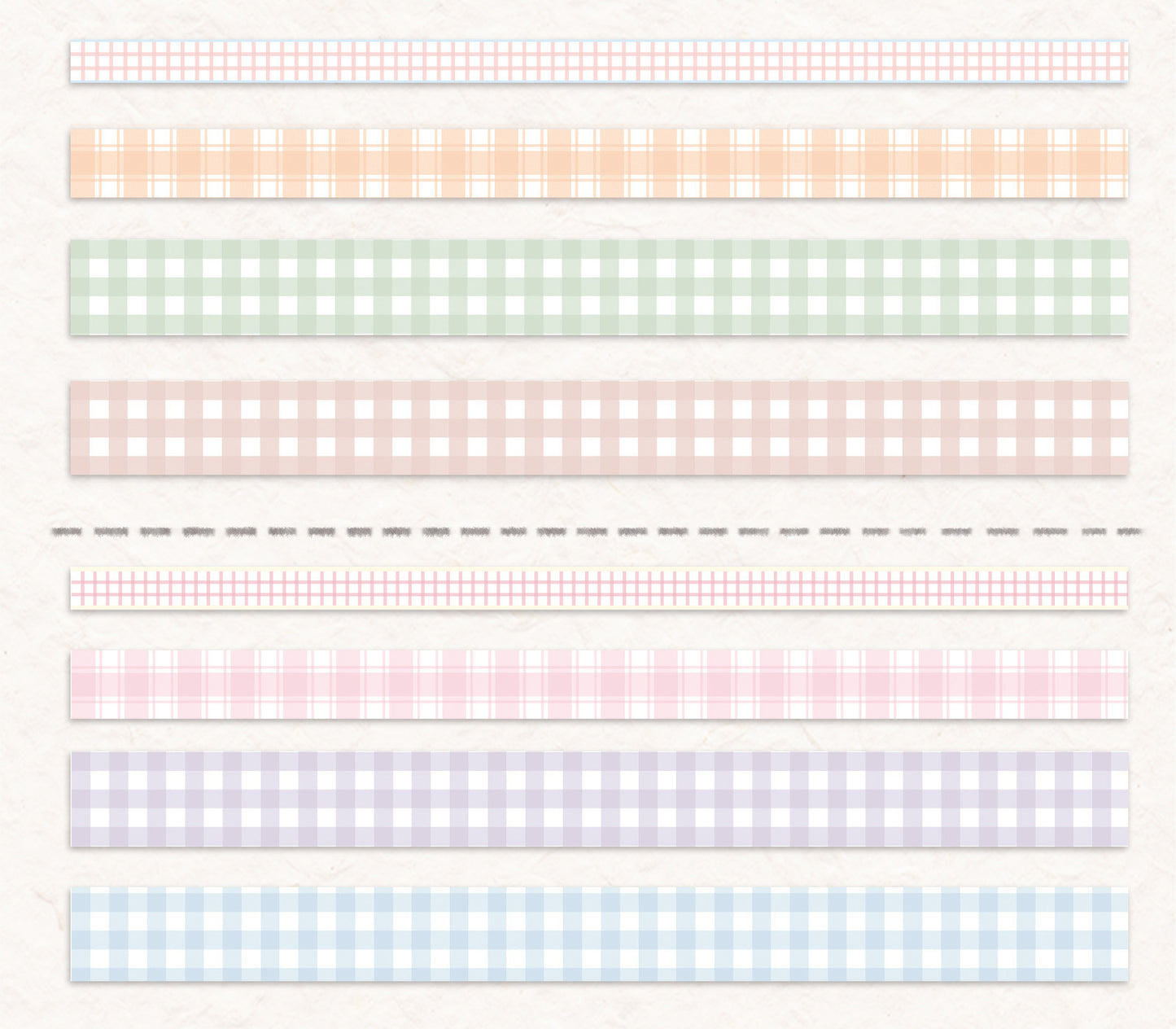 Plaid Washi Tape Set