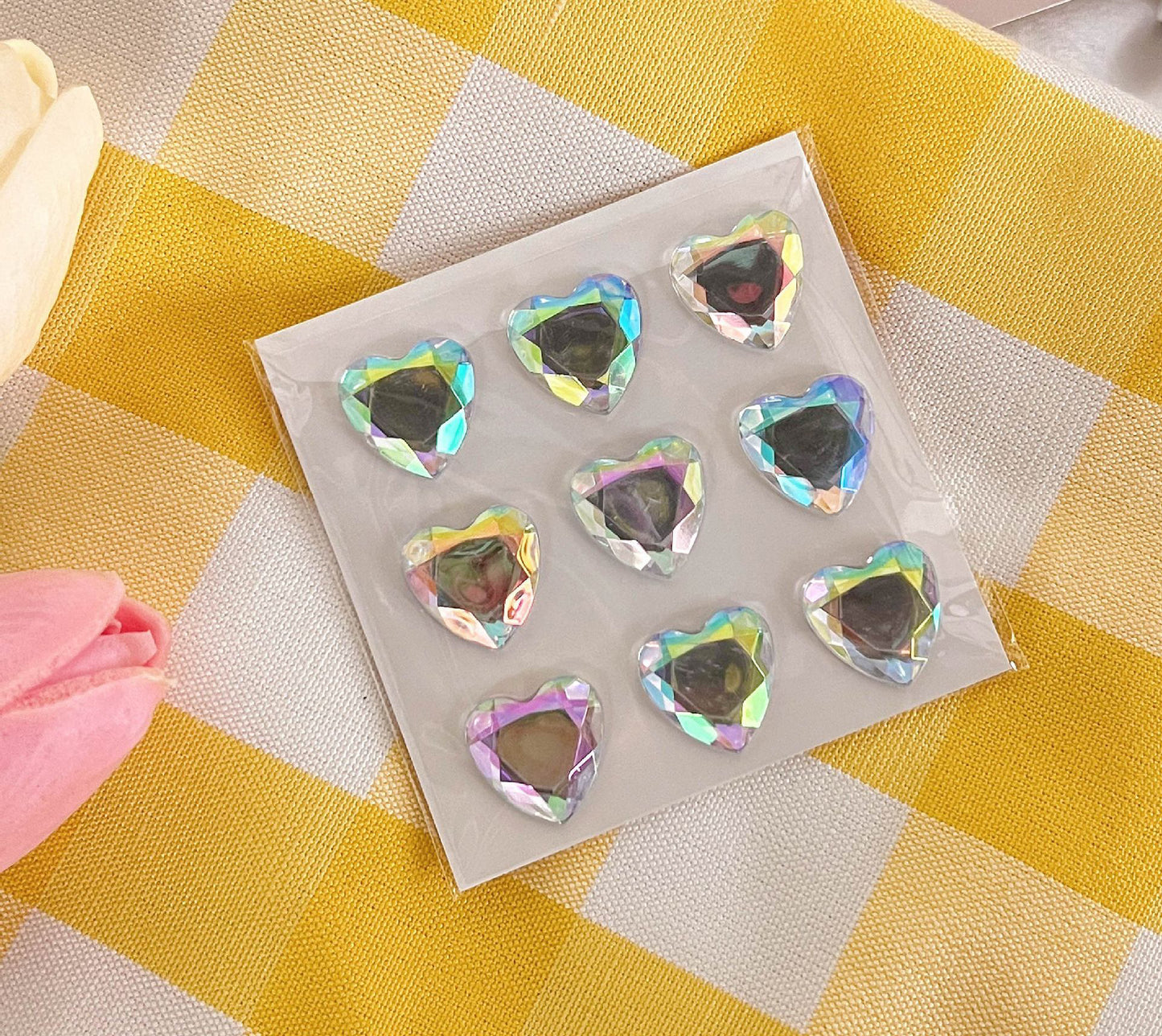 Heart Diamond Stickers