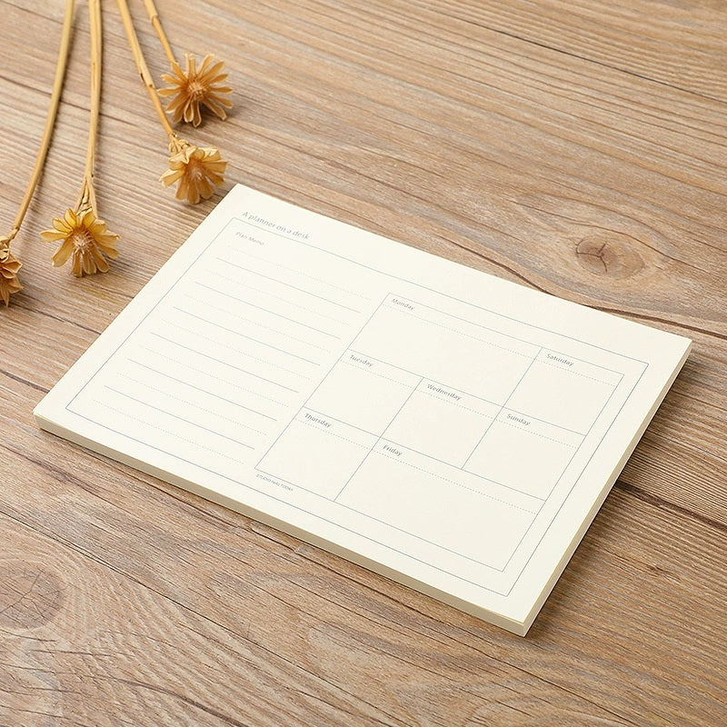 Weekly Planner Notepads