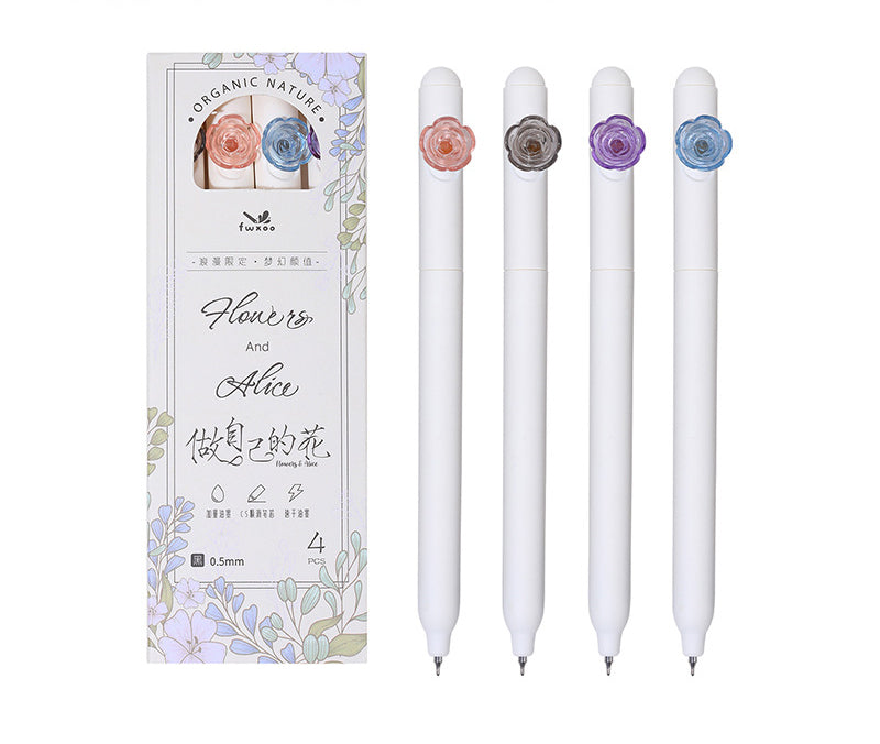 Flowers and Alice Pen Set