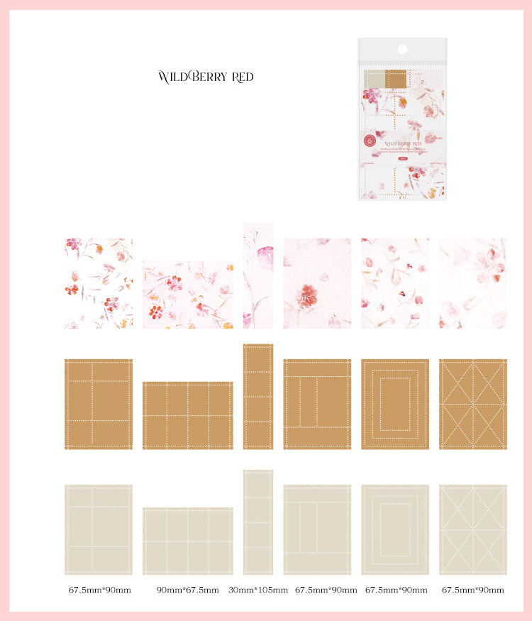 Floral Deco Paper Set