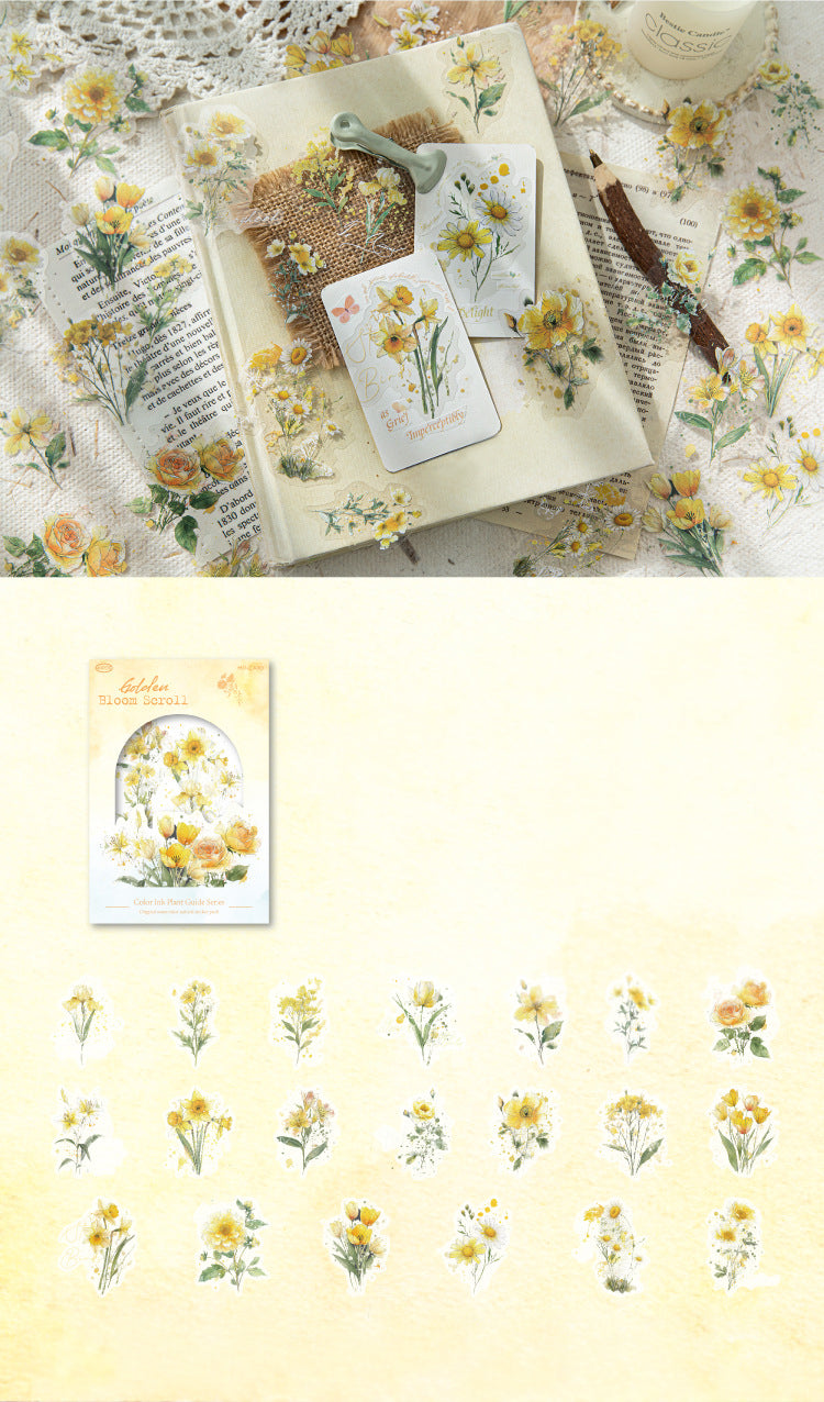 Flowers PET Stickers