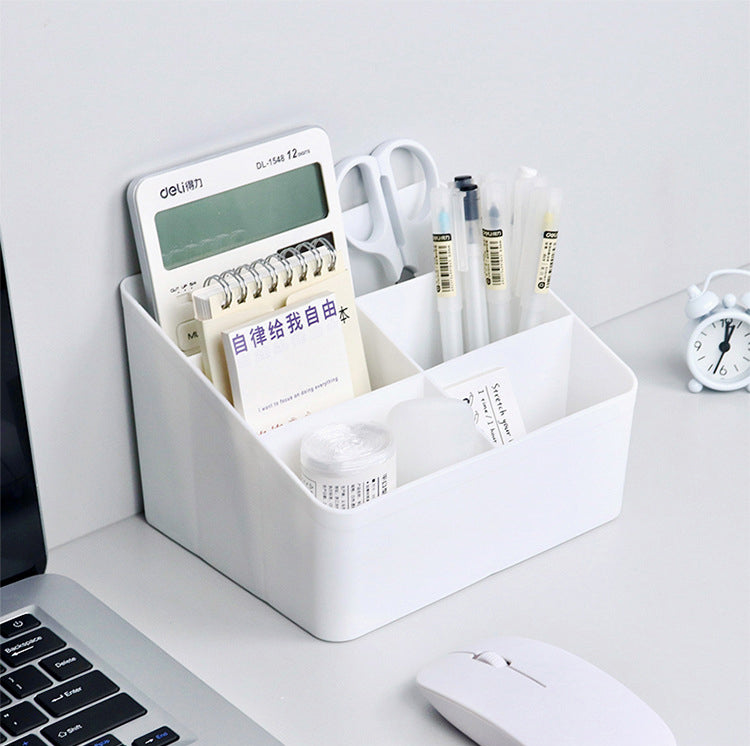 White Multipurpose Pen Holder
