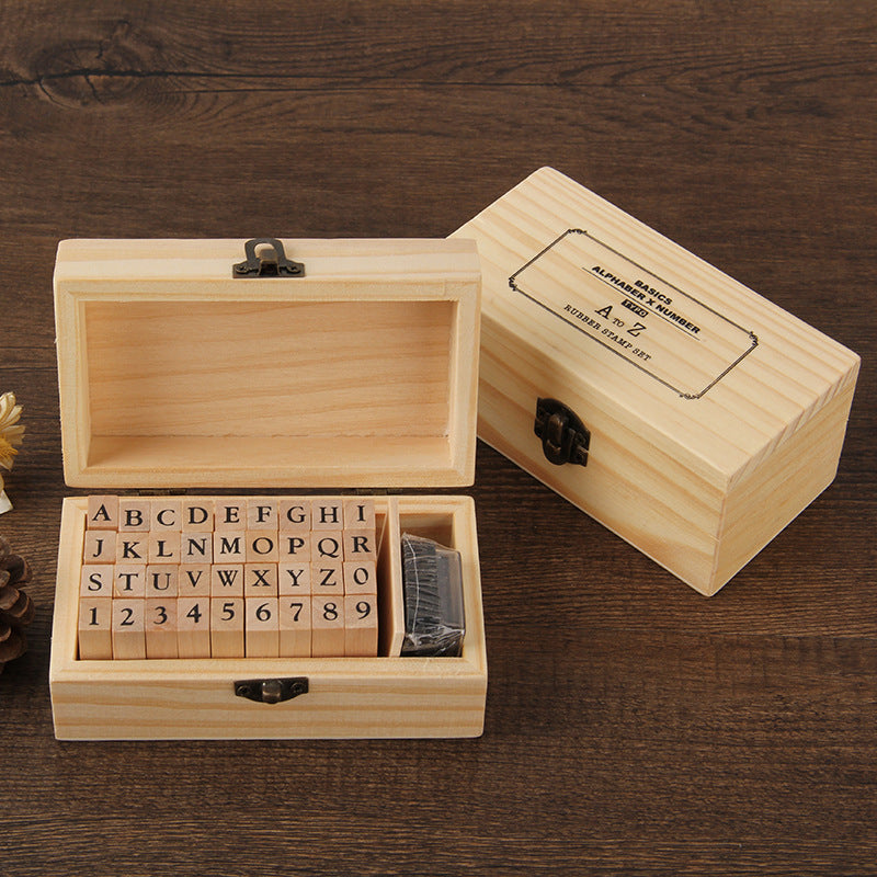 Alphabet Stamps Box Set