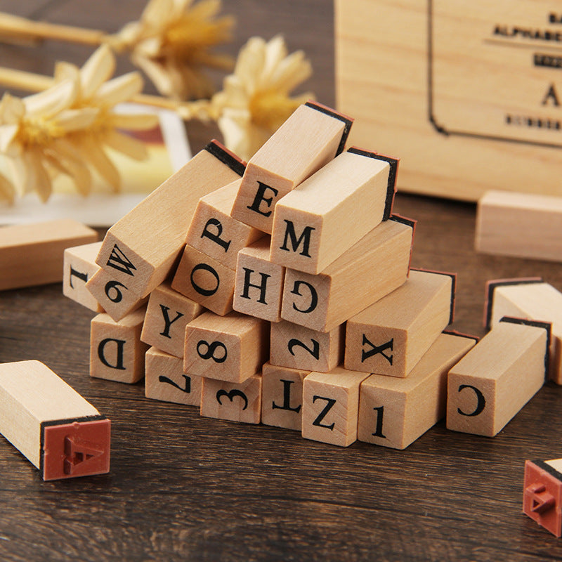 Alphabet Stamps Box Set