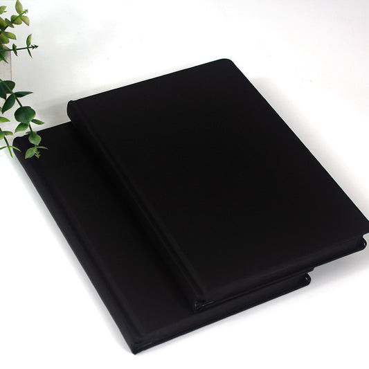 Pure Black Hardcover Diary