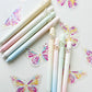 Butterfly Pastel Pen Set