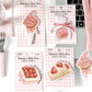 Pink Cake Sticky Notes