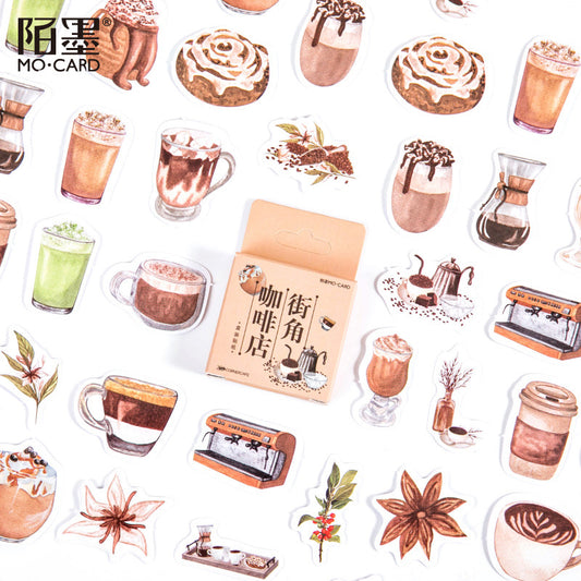 Coffee Shop Stickers Box