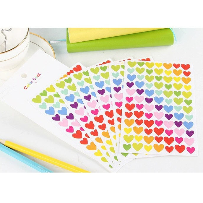 Colorful Shapes Sticker Sheets