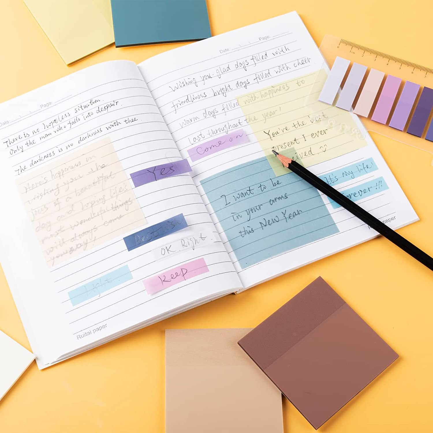 Transparent Sticky Notes – Crafty Jo Mauritius