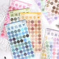 Colorful Dot Sticker Sheets