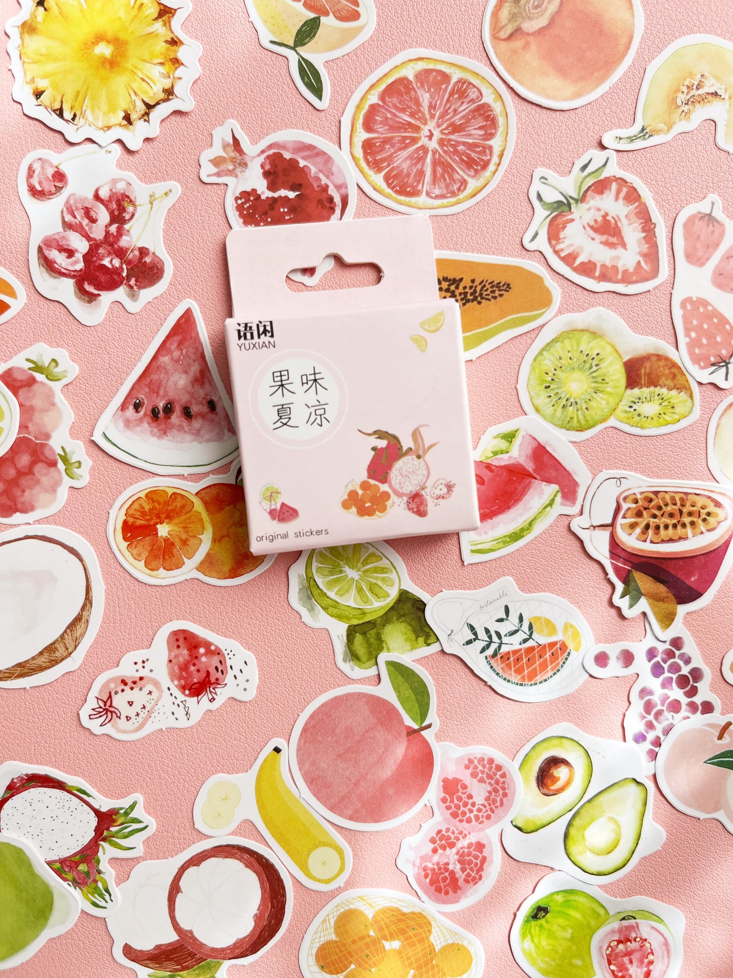 Fruits Stickers Box