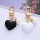 Matte Heart Keychain