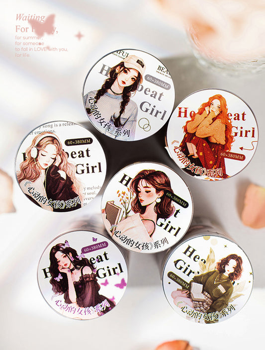 Heartbeat Girl PET Tape
