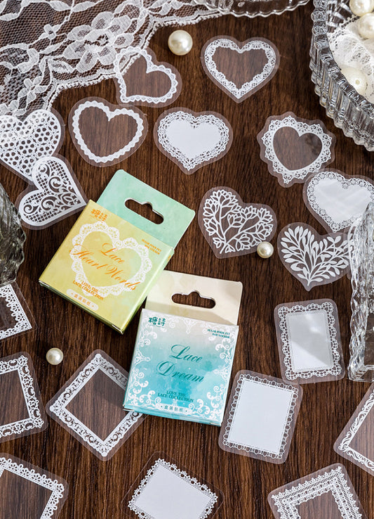 Love the Lace Collection Stickers Box