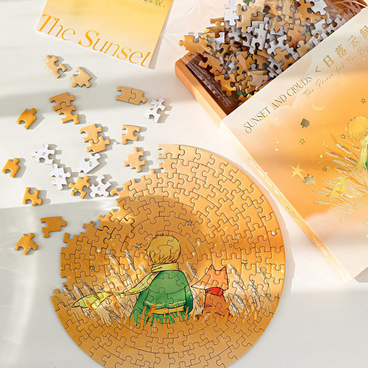 Little Prince Round Puzzle Box