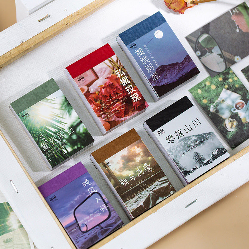 Dreamy Landscape Mini Stickers Book