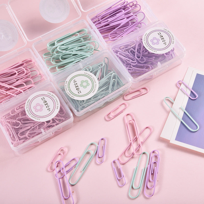Paperclib Box Macaron Paper Clips Box – Crafty Jo Mauritius