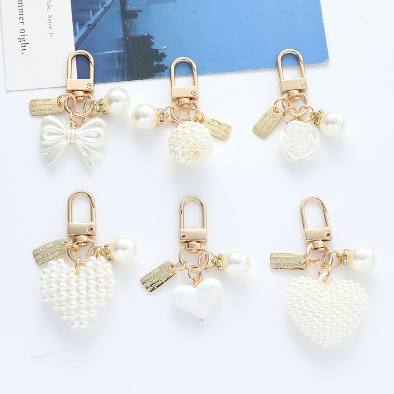 Pearl Love Keychain