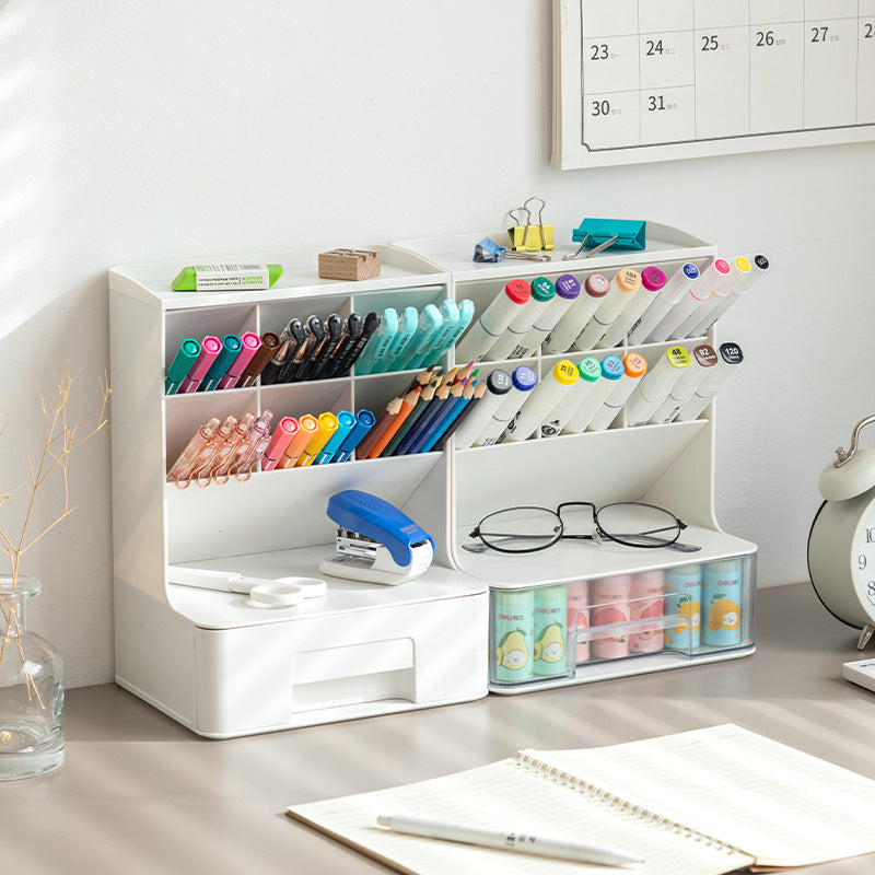 Pen Holder with Drawer