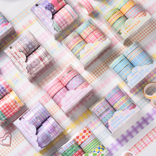 Plaid Washi Tape Set