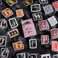 Retro Alphabet Stickers Box