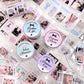 Romantic Ballet Stickers Roll