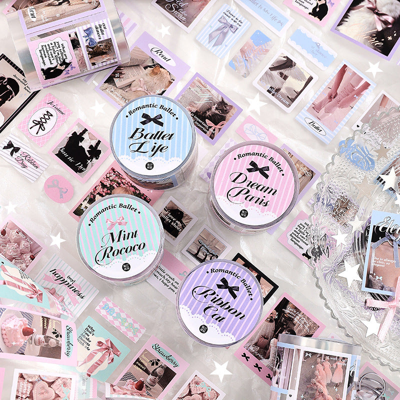 Romantic Ballet Stickers Roll