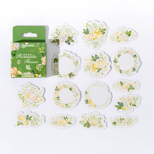 Romantic Flower Stickers Box