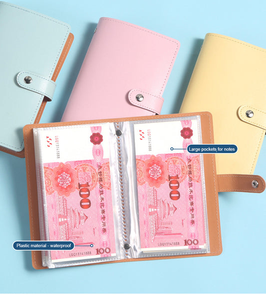 A6 Cash Savings Book