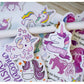 Purple Unicorn Stickers Box
