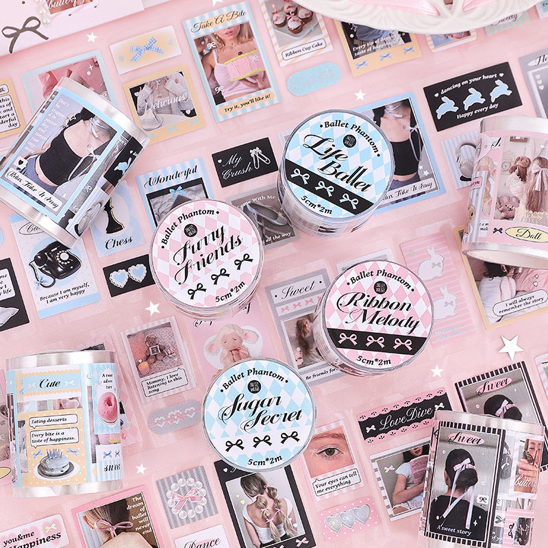 Ballet Love Stickers Roll