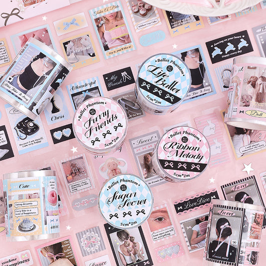 Ballet Love Stickers Roll