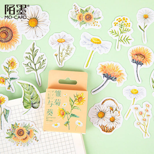 Sunflower Stickers Box