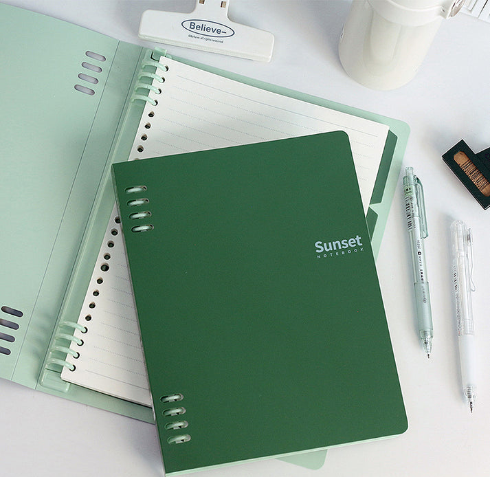 Sunset Notebook – Crafty Jo Mauritius