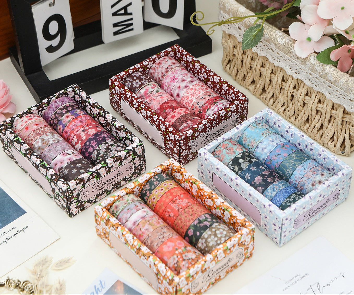 Cherry Blossom Washi Tape Set
