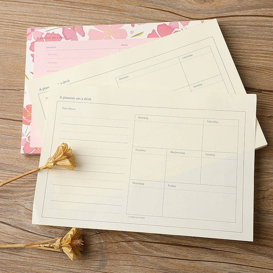 Weekly Planner Notepads
