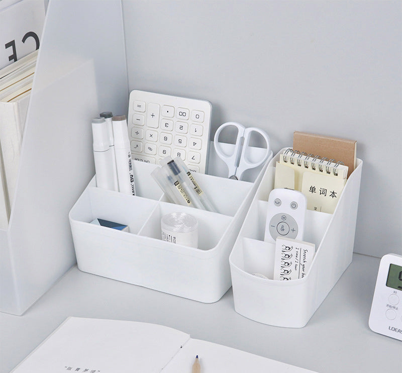 White Multipurpose Pen Holder