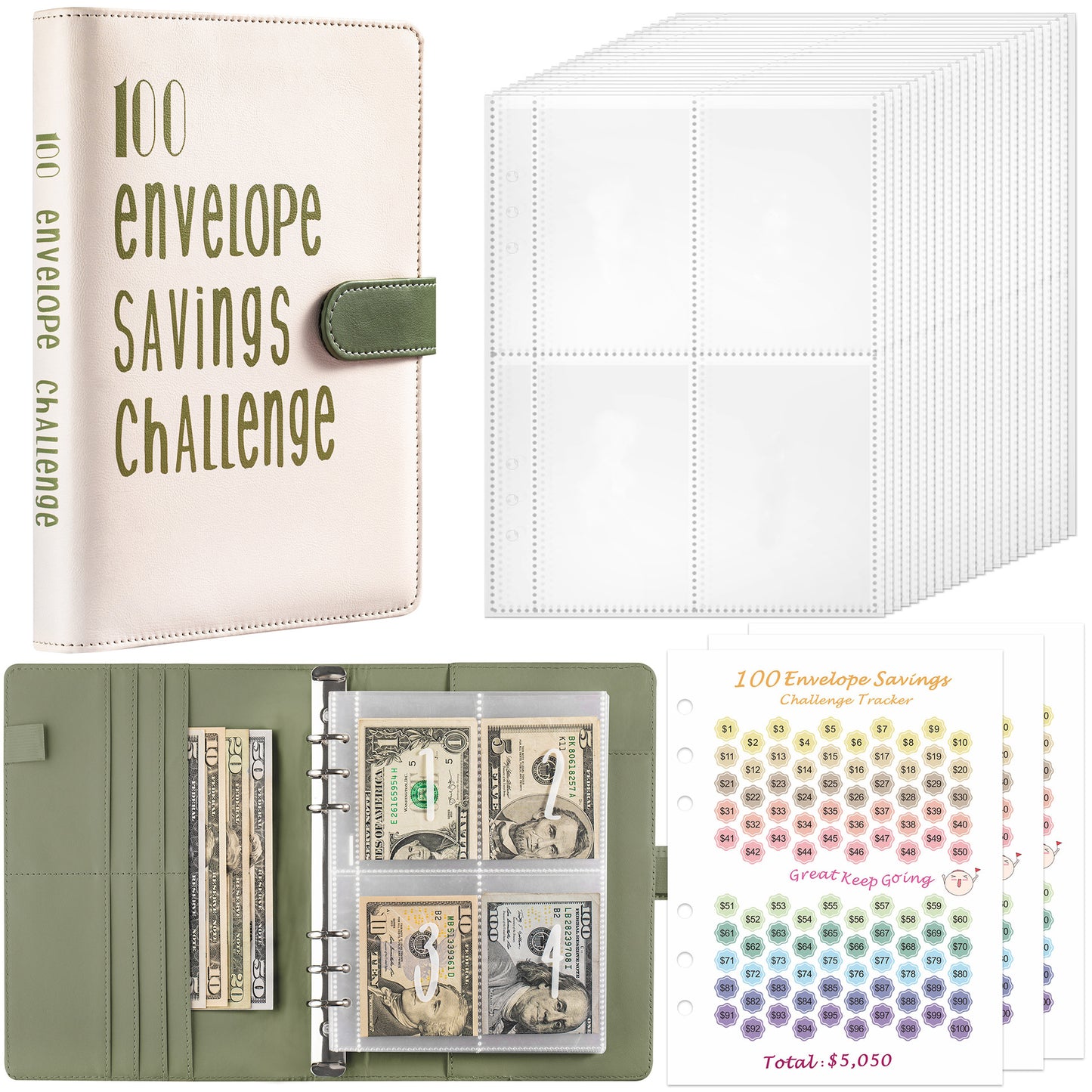 100 Envelope Budget Binder